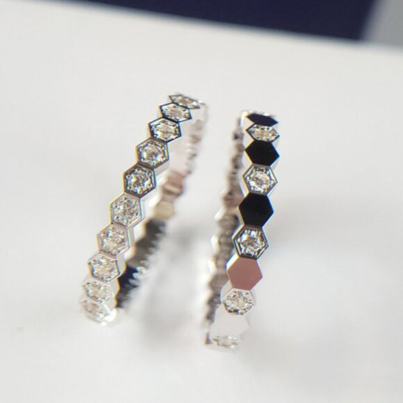 Jewelry - 💎 Lovers Exquisite Polygon Beehive Shiny Stone Cocktail Ring Women,INDN8542